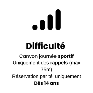 Canyoning Bourg saint maurice
